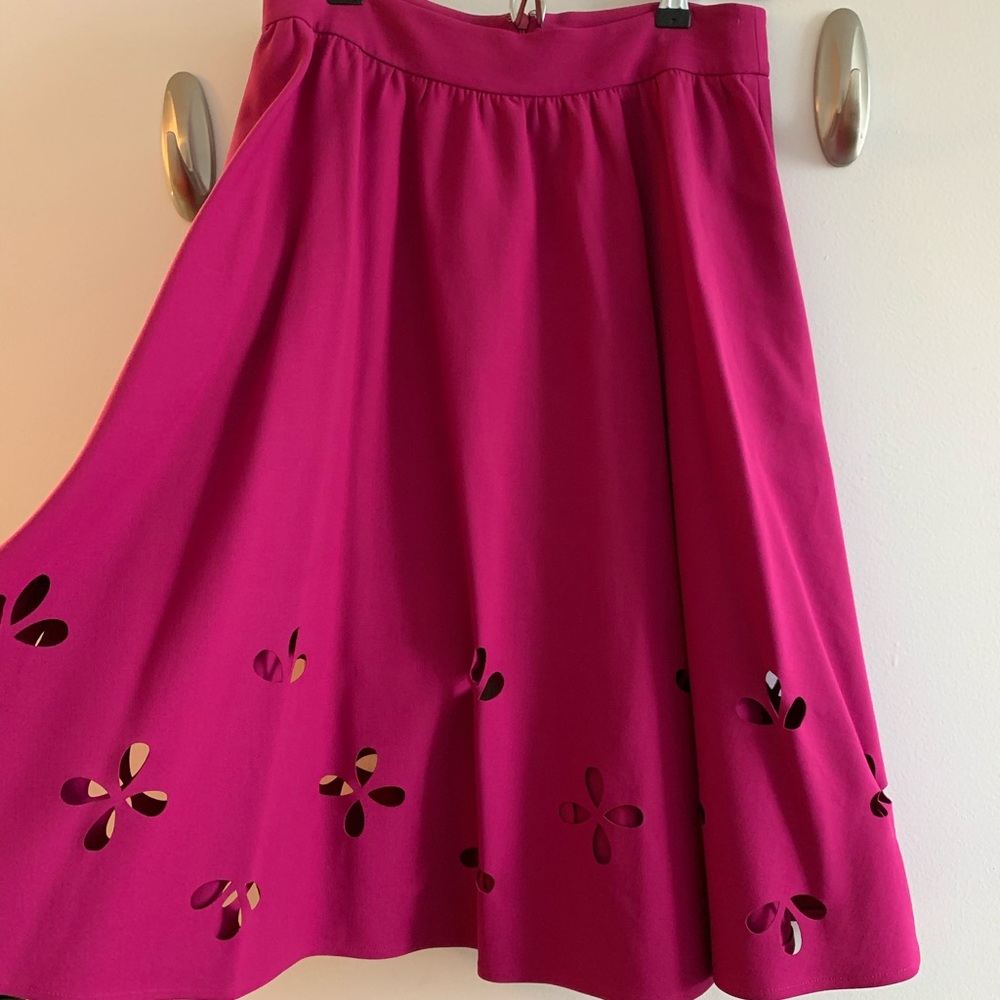 Elizabeth and James Magenta Skirt